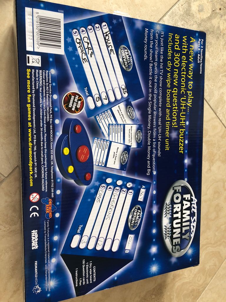 Family Fortunes Board Game  (2+) board game collectible [Barcode 5019150001039] - Main Image 2