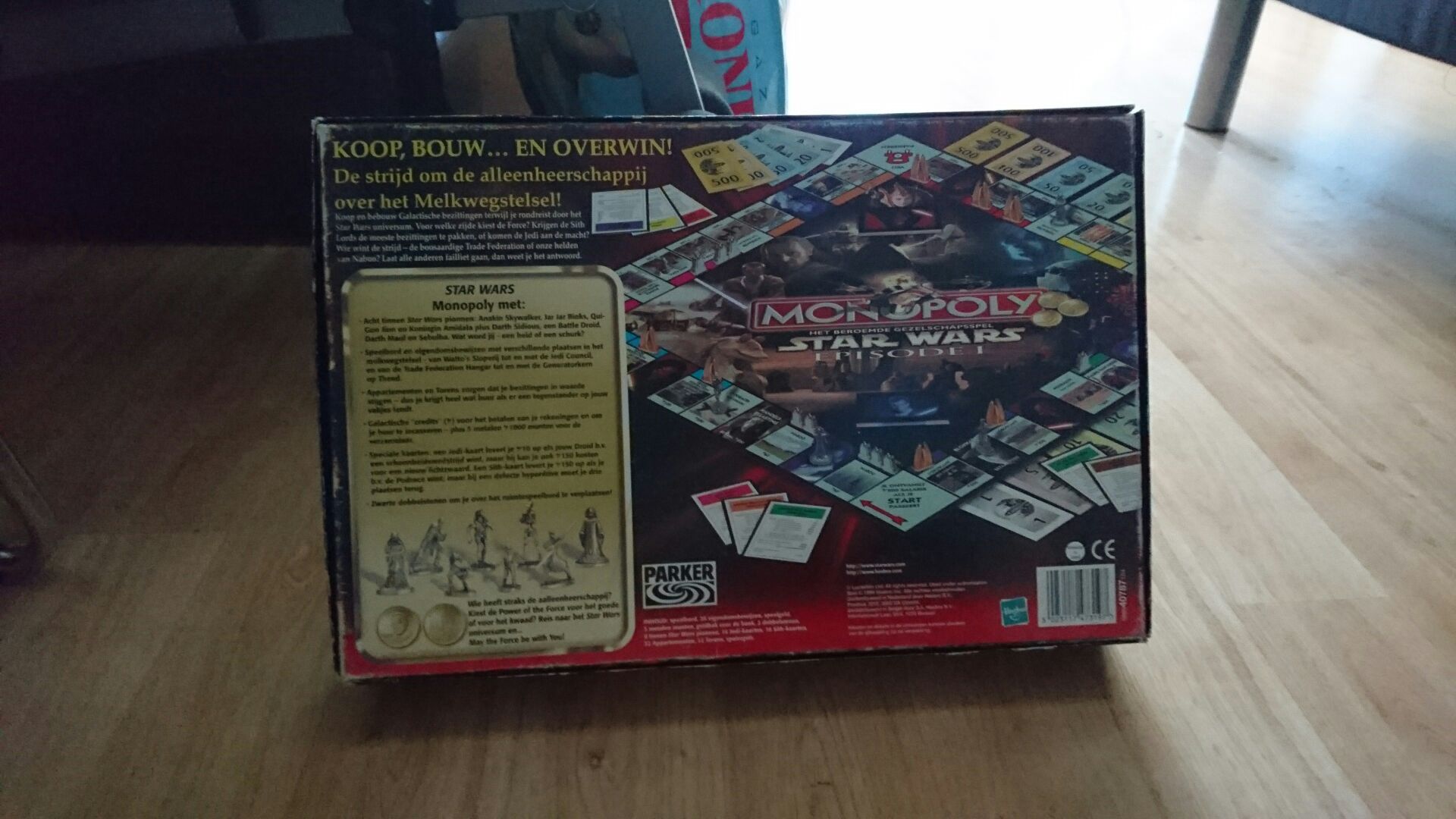 Monopoly starwars episode 1  (2-8) board game collectible [Barcode 5023117473197] - Main Image 2