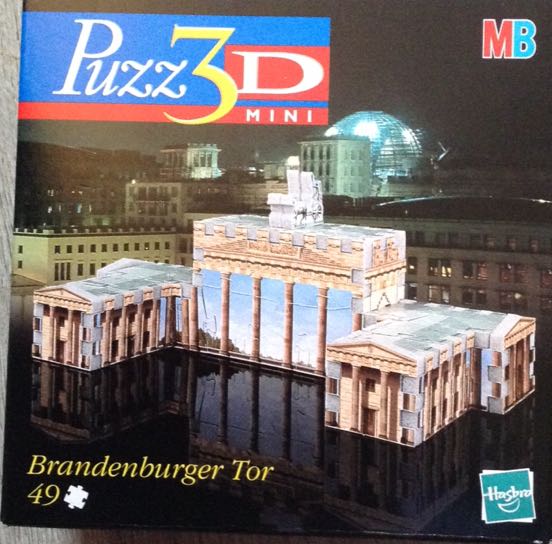 Brandenburger Tor Puzz 3d  board game collectible [Barcode 5023117481734] - Main Image 1