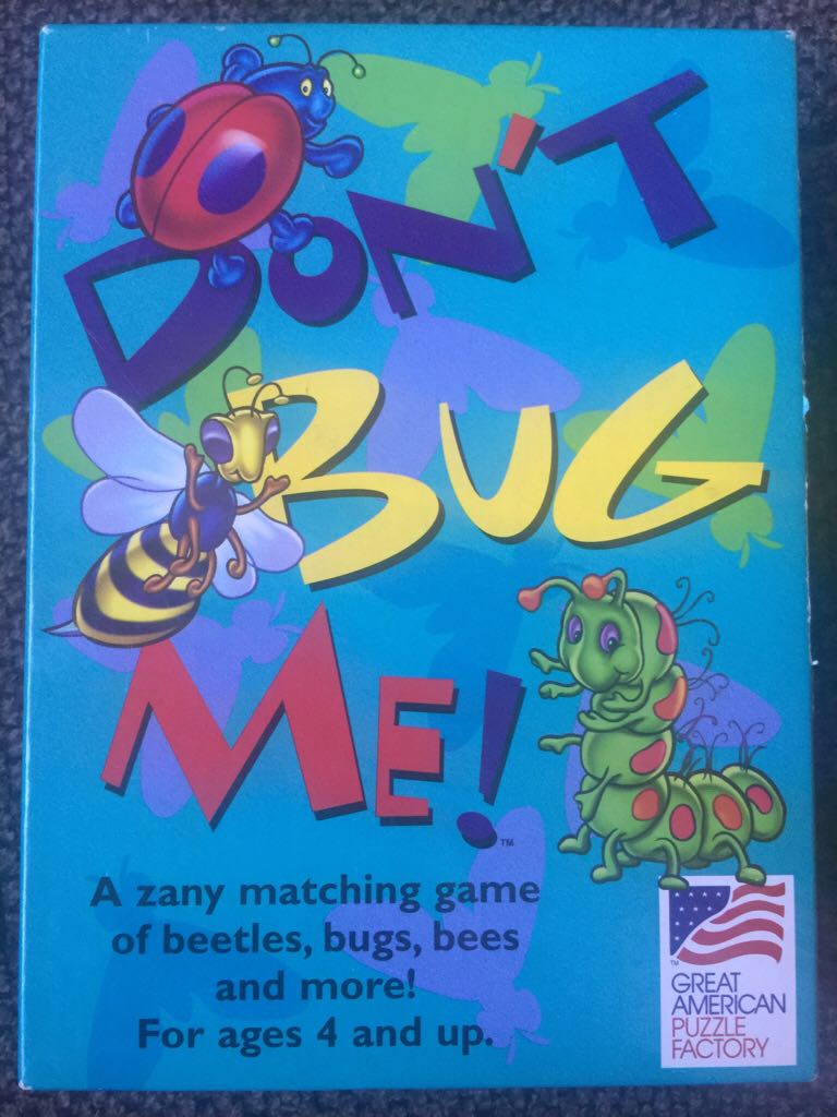 Don’t Bug Me  (2-6) board game collectible [Barcode 010563007859] - Main Image 1