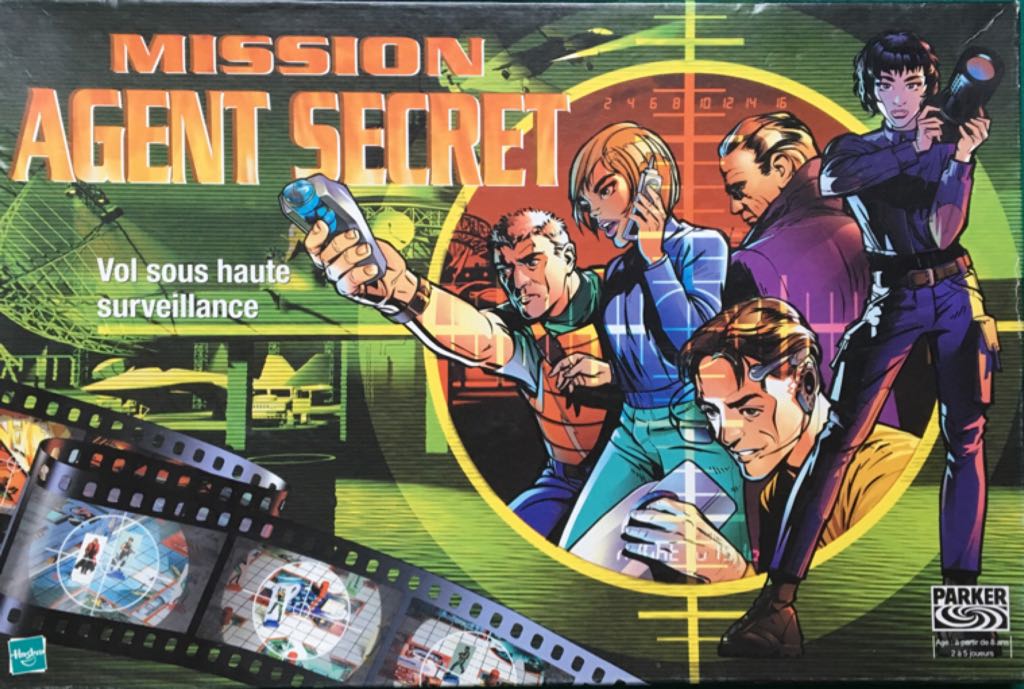Mission agent secret  board game collectible [Barcode 5023117613784] - Main Image 1