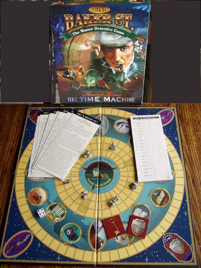 221B Baker Street Time Machine  (2-6) board game collectible [Barcode 025766230003] - Main Image 2