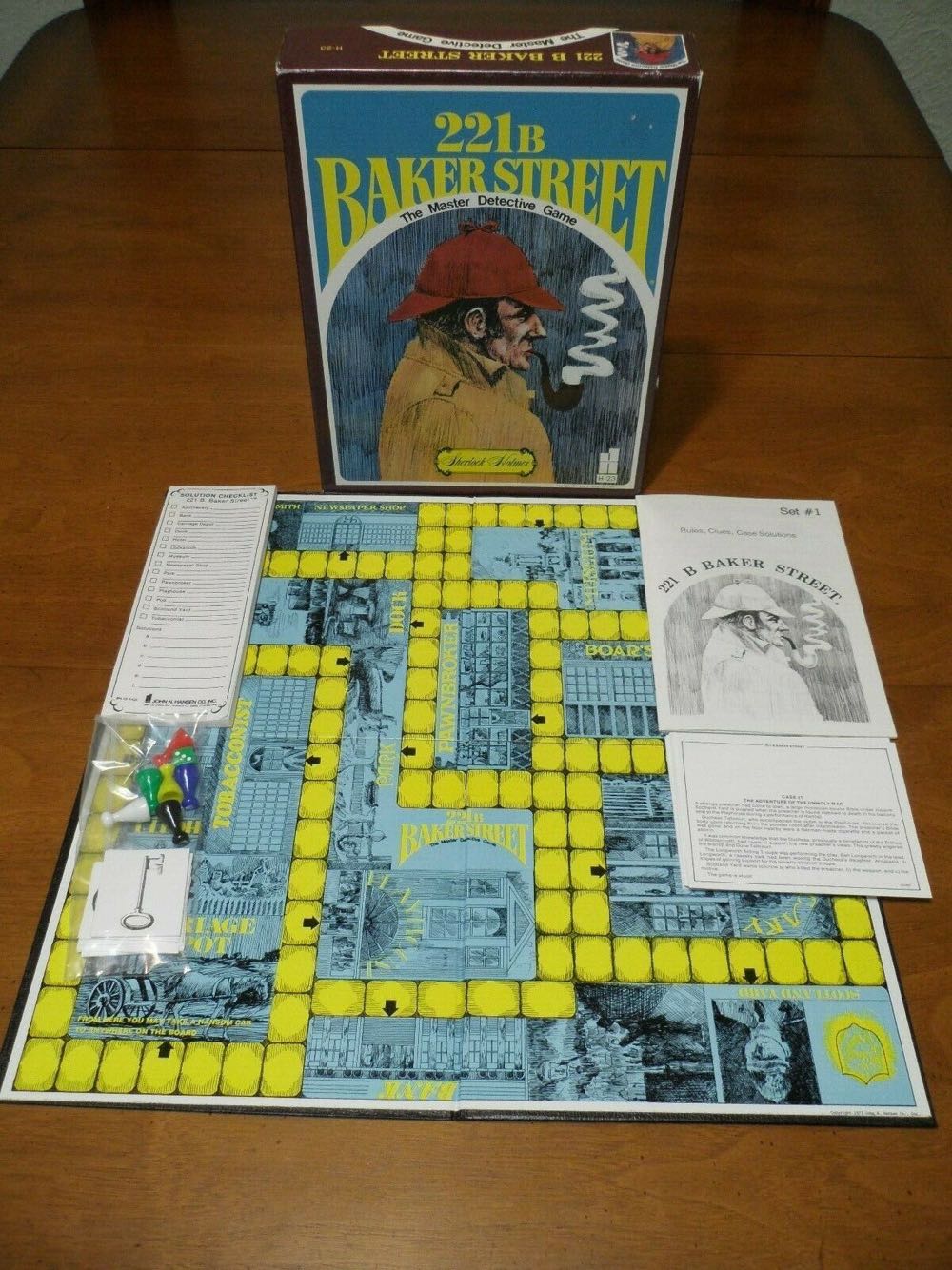 221 B Baker Street  (6) board game collectible [Barcode 025766232212] - Main Image 3