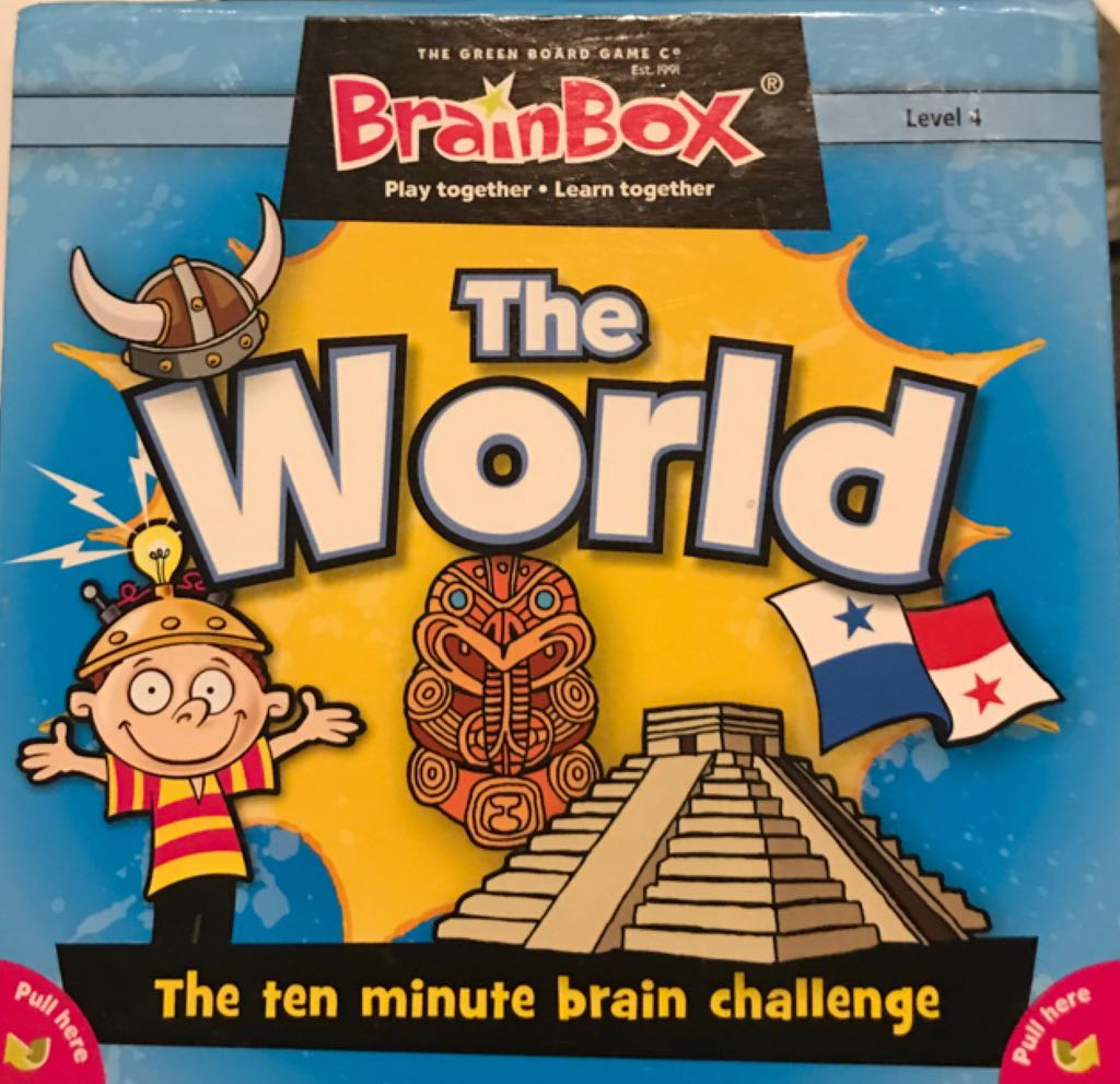 Rain Box The World  board game collectible [Barcode 5025822900012] - Main Image 1
