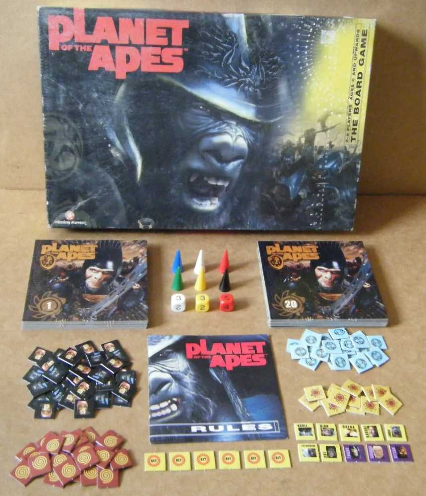 Planet Of The Apes the Board Game (2001)  (2-6) board game collectible [Barcode 5036905001137] - Main Image 3