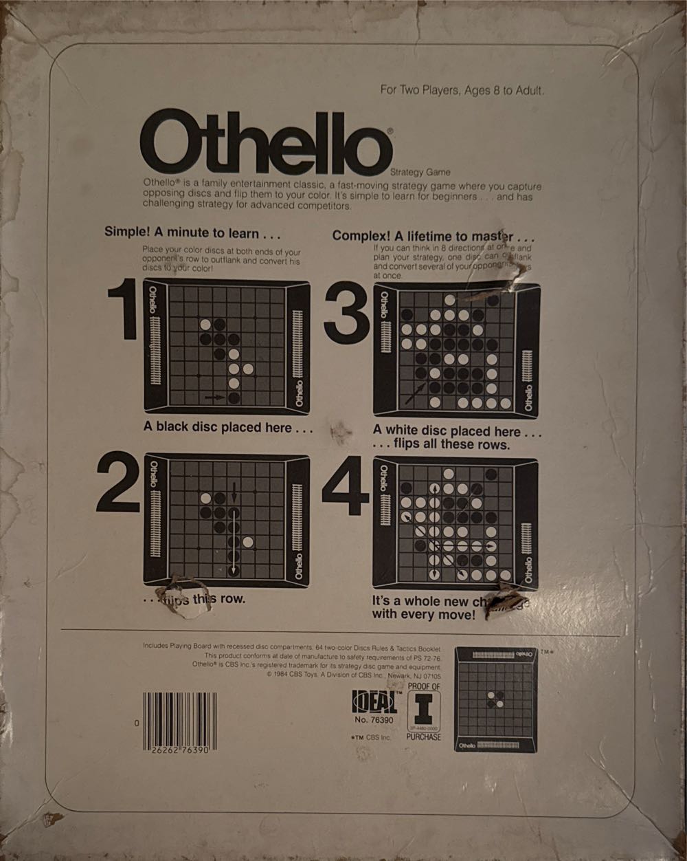 Othello  (2) board game collectible [Barcode 026262763903] - Main Image 2