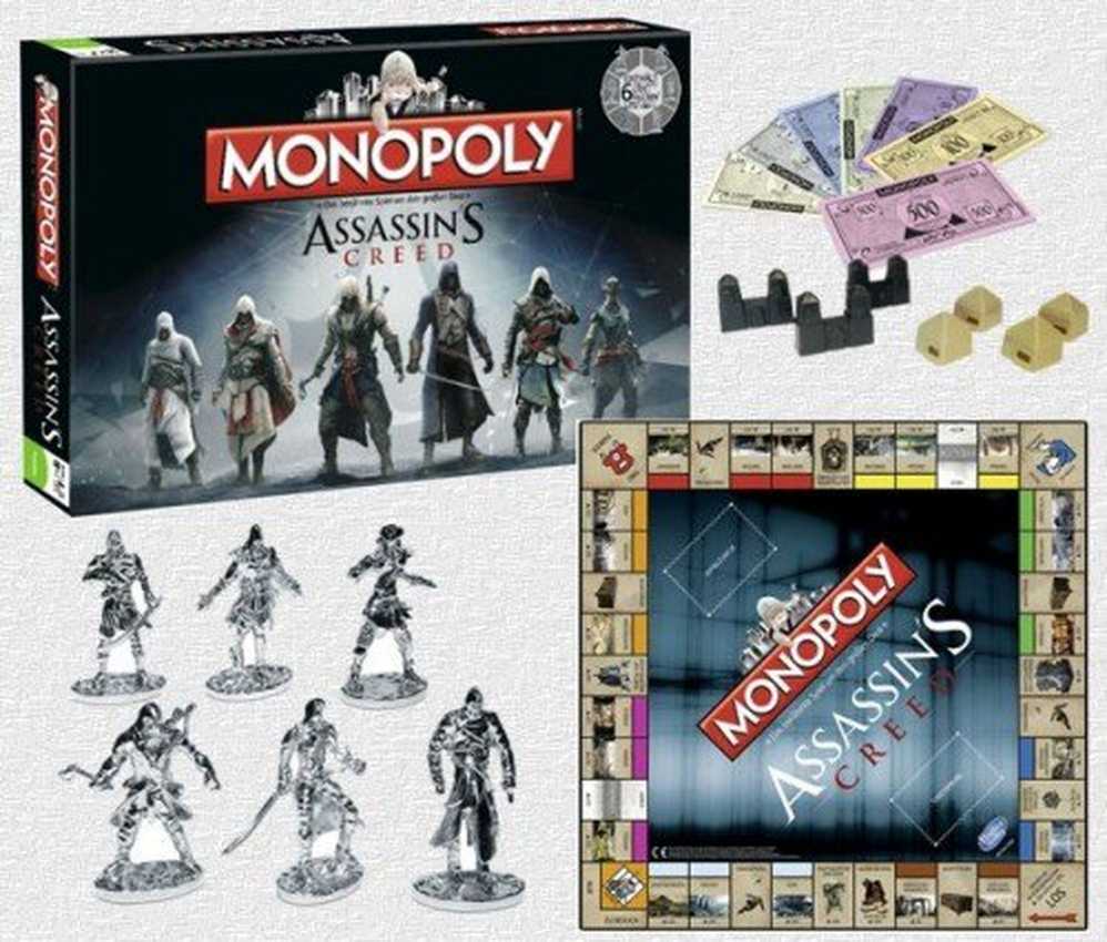 Monopoly Assassin’s Creed  (2-6) board game collectible [Barcode 5036905021449] - Main Image 3