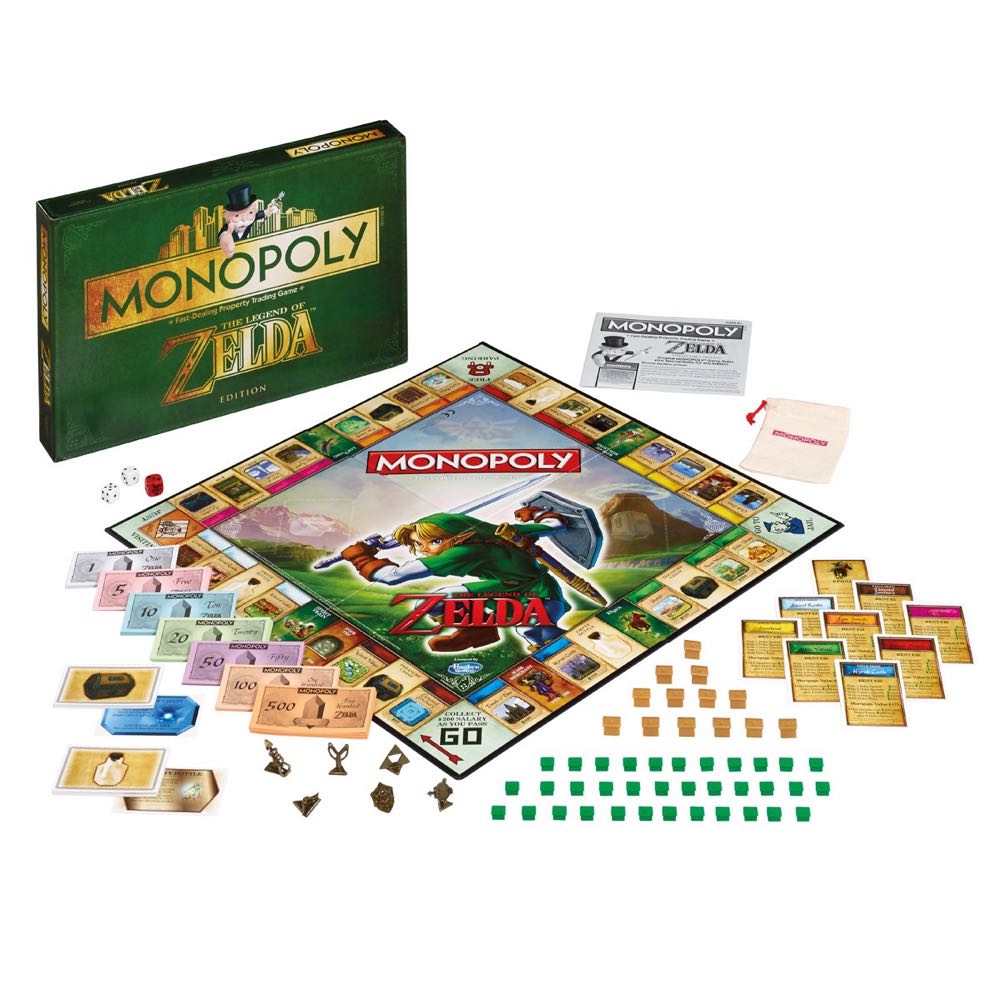 Zelda Monopoly  (2-6) board game collectible [Barcode 5036905022927] - Main Image 2