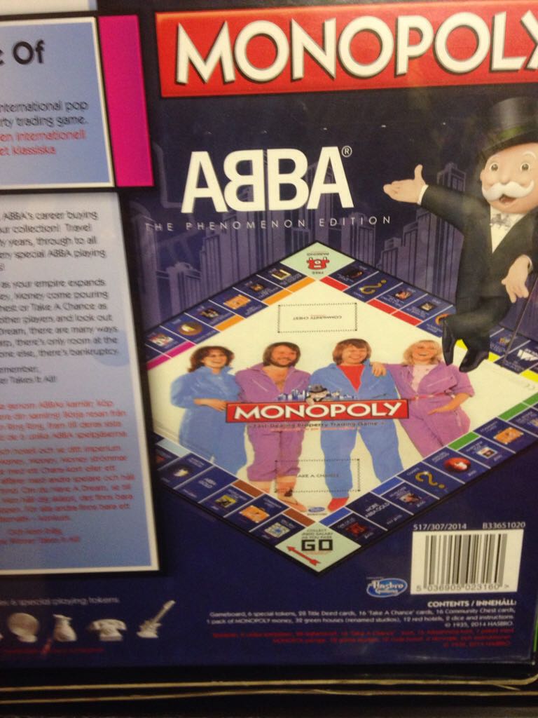 ABBA  board game collectible [Barcode 5036905023160] - Main Image 2