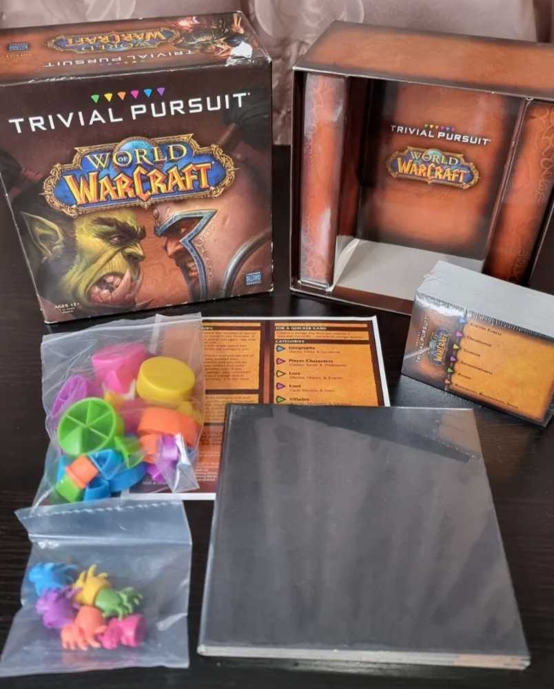 Trivial Pursuit: World Of Warcraft  (2-6) board game collectible [Barcode 5036905024457] - Main Image 3