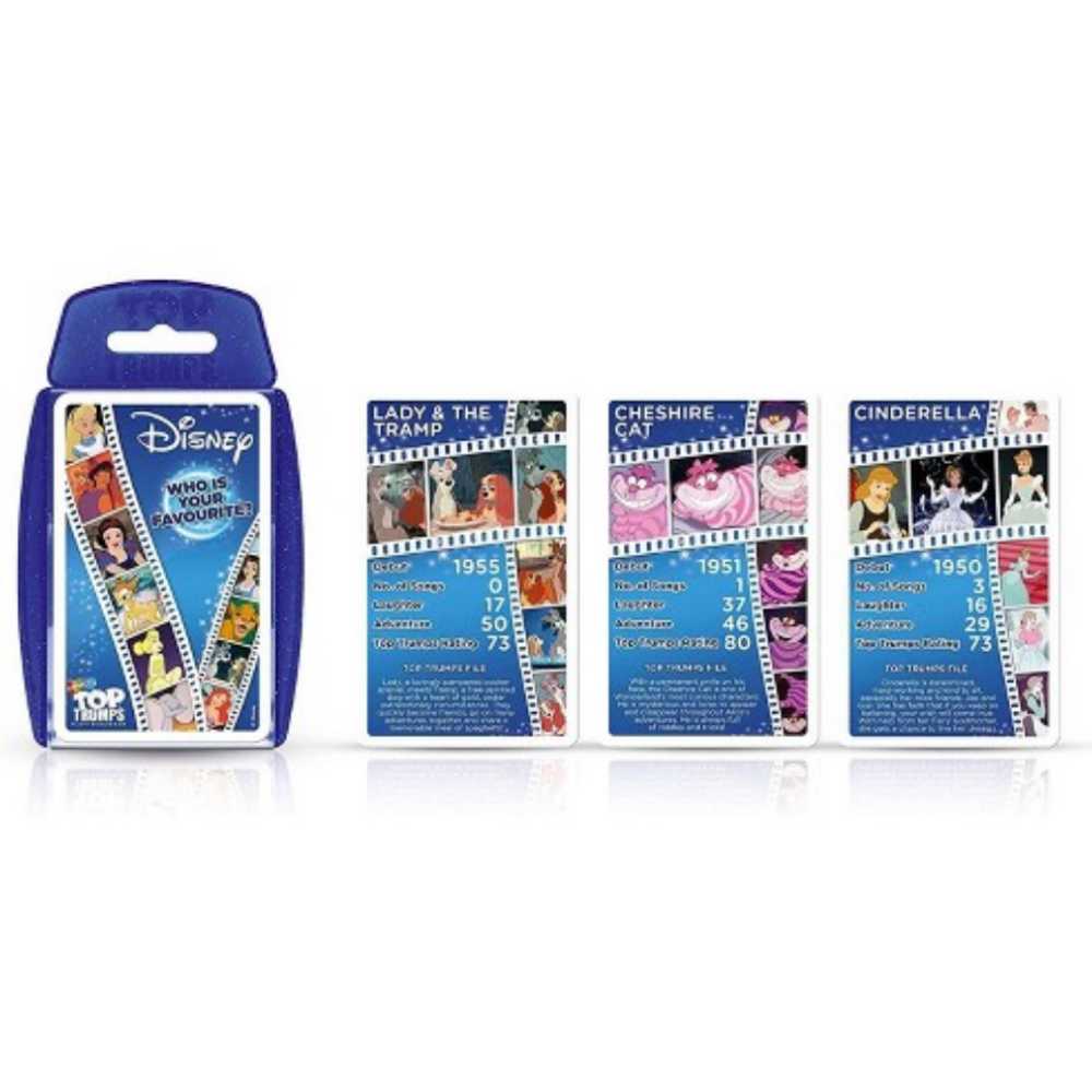 Top Trumps- Disney Who Is Your Favourite  board game collectible [Barcode 5036905026710] - Main Image 2