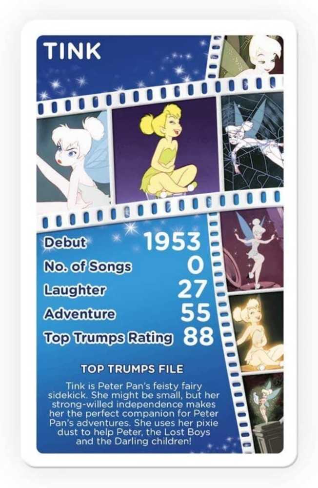 Top Trumps- Disney Who Is Your Favourite  board game collectible [Barcode 5036905026710] - Main Image 3
