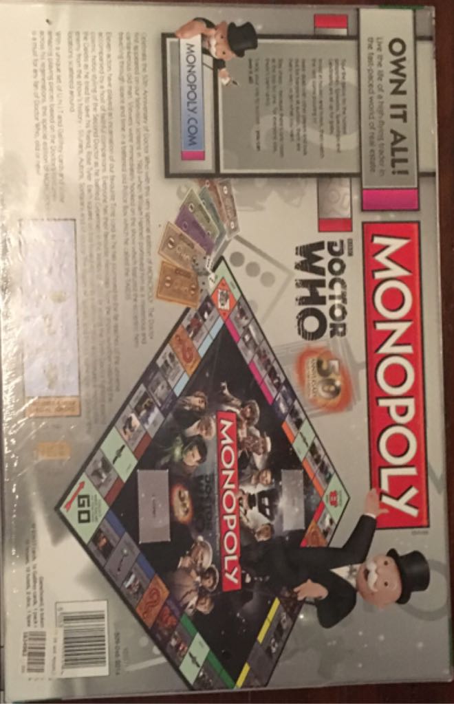Monopoly: Doctor Who  (2-6) board game collectible [Barcode 5053410000042] - Main Image 2