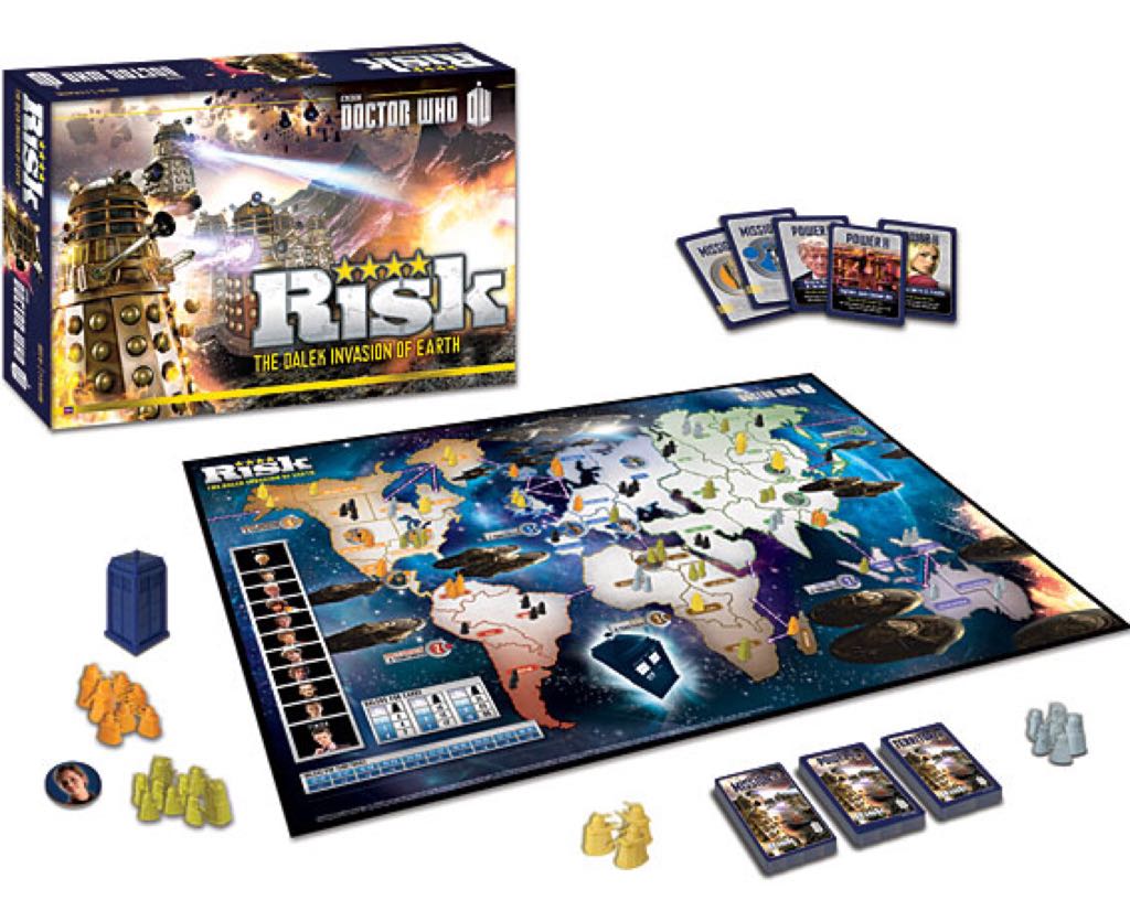 Risk:  Dr Who  (2-5) board game collectible [Barcode 5053410000431] - Main Image 2