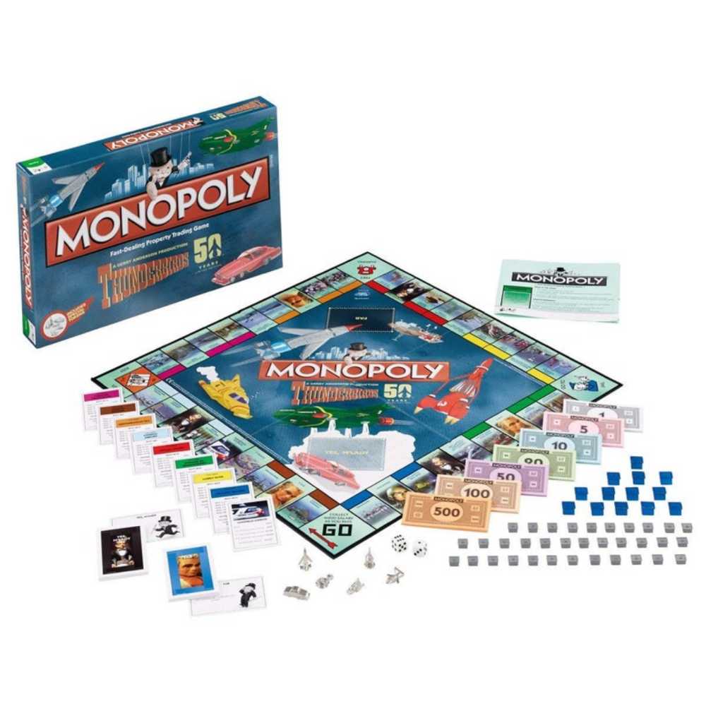 Thunderbirds Retro Monopoly-  board game collectible [Barcode 5053410001087] - Main Image 2
