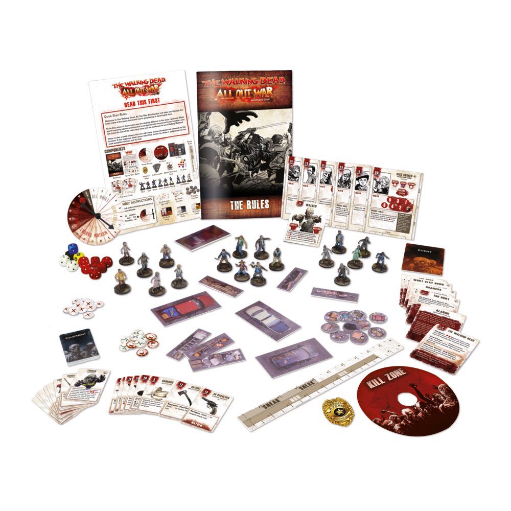 THE WALKING DEAD: ALL OUT WAR  (2) board game collectible [Barcode 5060208869866] - Main Image 2