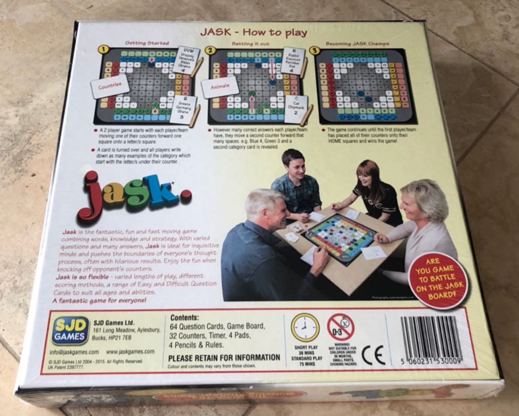Jask  (2-4) board game collectible [Barcode 5060231530009] - Main Image 2