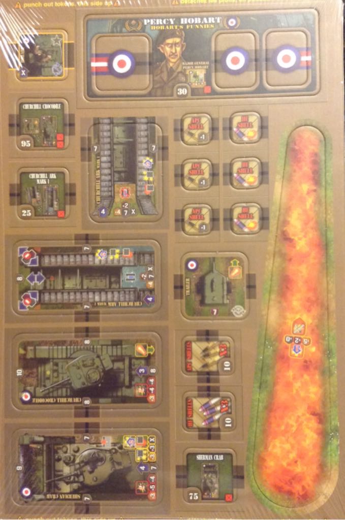 Heroes of Normandie: Gazette #2 Hobart’s Funnies - No Laughing Matter  board game collectible [Barcode 5060377580432] - Main Image 2