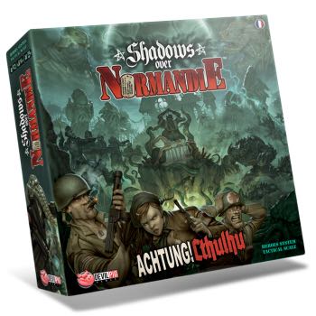 Shadows over Normandie - Achtung Cthulhu + Ben’s Workshop  (2-3) board game collectible [Barcode 5060377583037] - Main Image 1