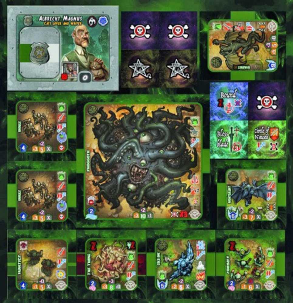 Shadows Over Normandie: Cthulhu Mythos Call #1 (Exp 1)  (2-3) board game collectible [Barcode 5060377583082] - Main Image 2