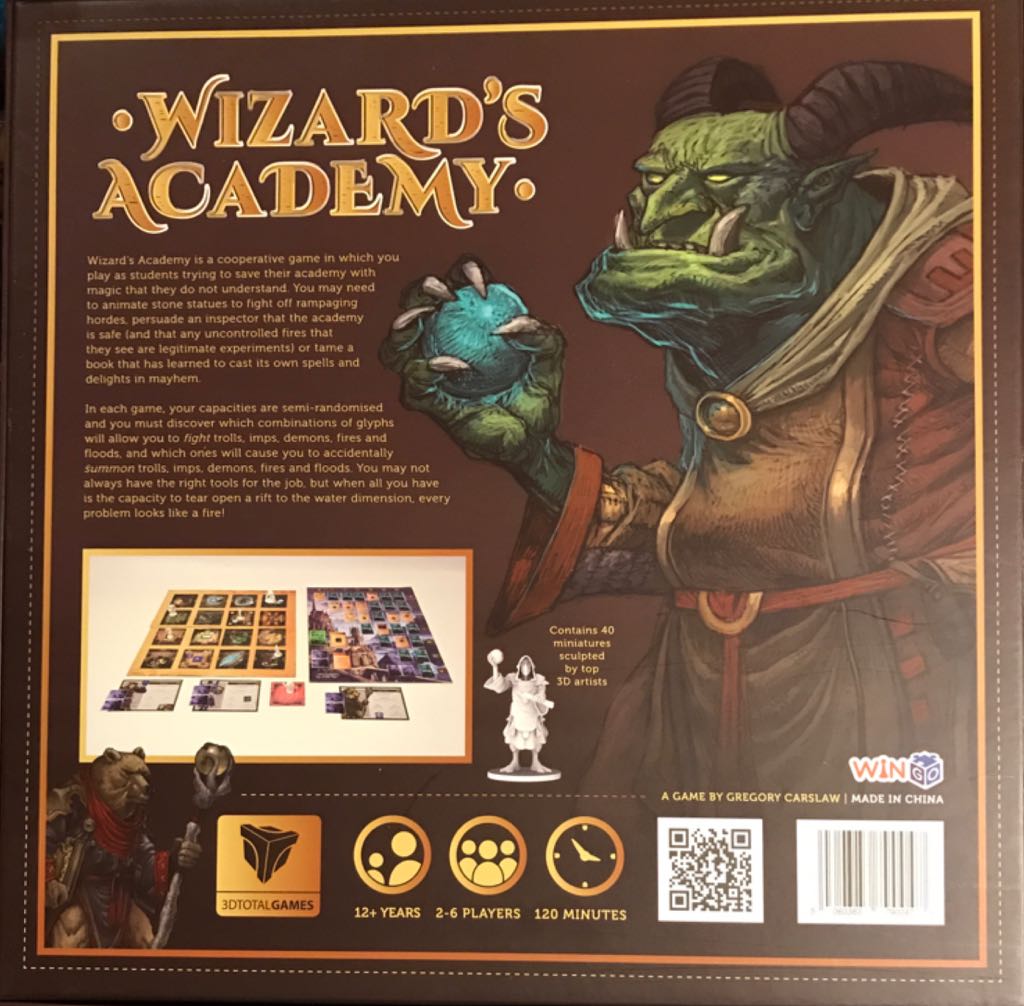 Wizard’s Academy  (2-6) board game collectible [Barcode 5060383790047] - Main Image 2