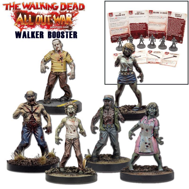 The Walking Dead: All Out War - Walker Booster NY  board game collectible [Barcode 5060469660059] - Main Image 2