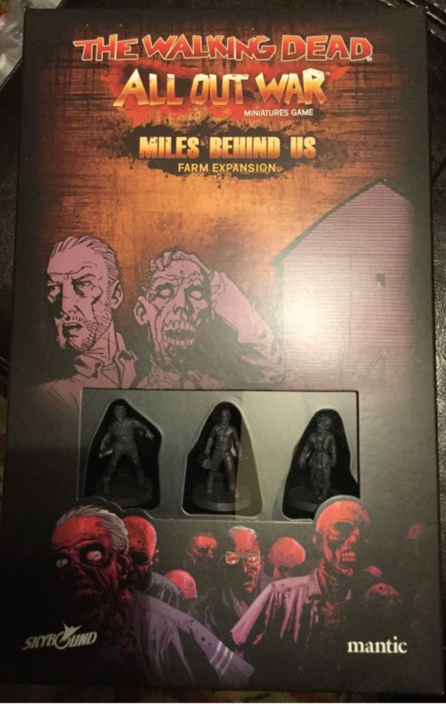 WALKING DEAD ALL OUT WAR MINIATURES GAME MILES BEHIND US FARM EXPANSION -  board game collectible [Barcode 5060469660707] - Main Image 1