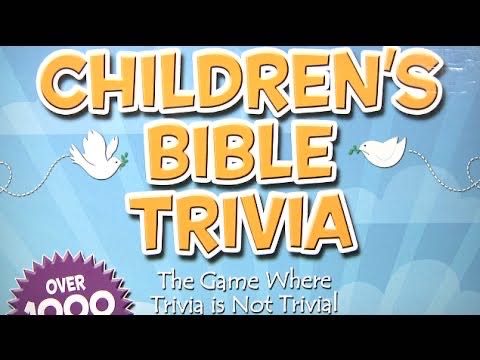 Children’s Bible Trivia  (2-4) board game collectible [Barcode 026608009115] - Main Image 2