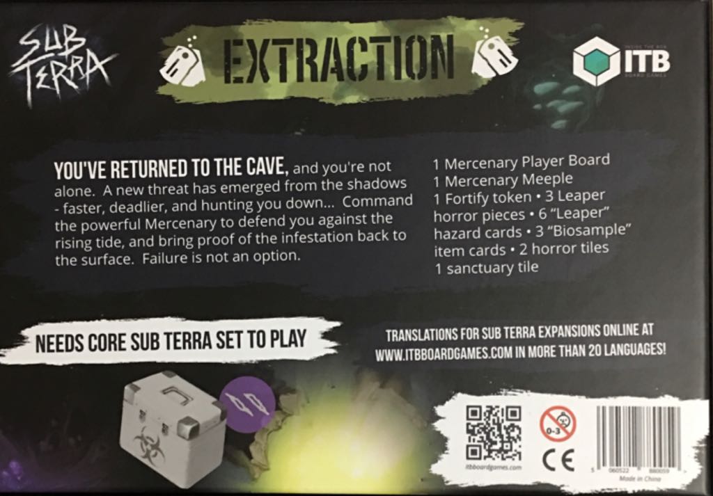 Subterra - Extraction  (1-6) board game collectible [Barcode 5060522880059] - Main Image 2