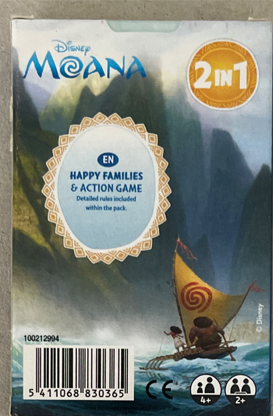 DISNEY MOANA  (2+) board game collectible [Barcode 5411068830365] - Main Image 2