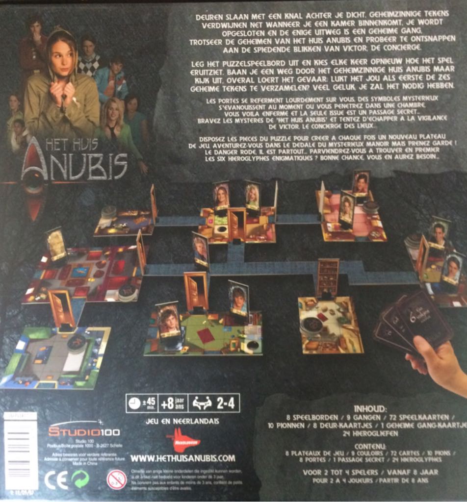 Het Huis Anubis Spel  (2-4) board game collectible [Barcode 5414233016953] - Main Image 2