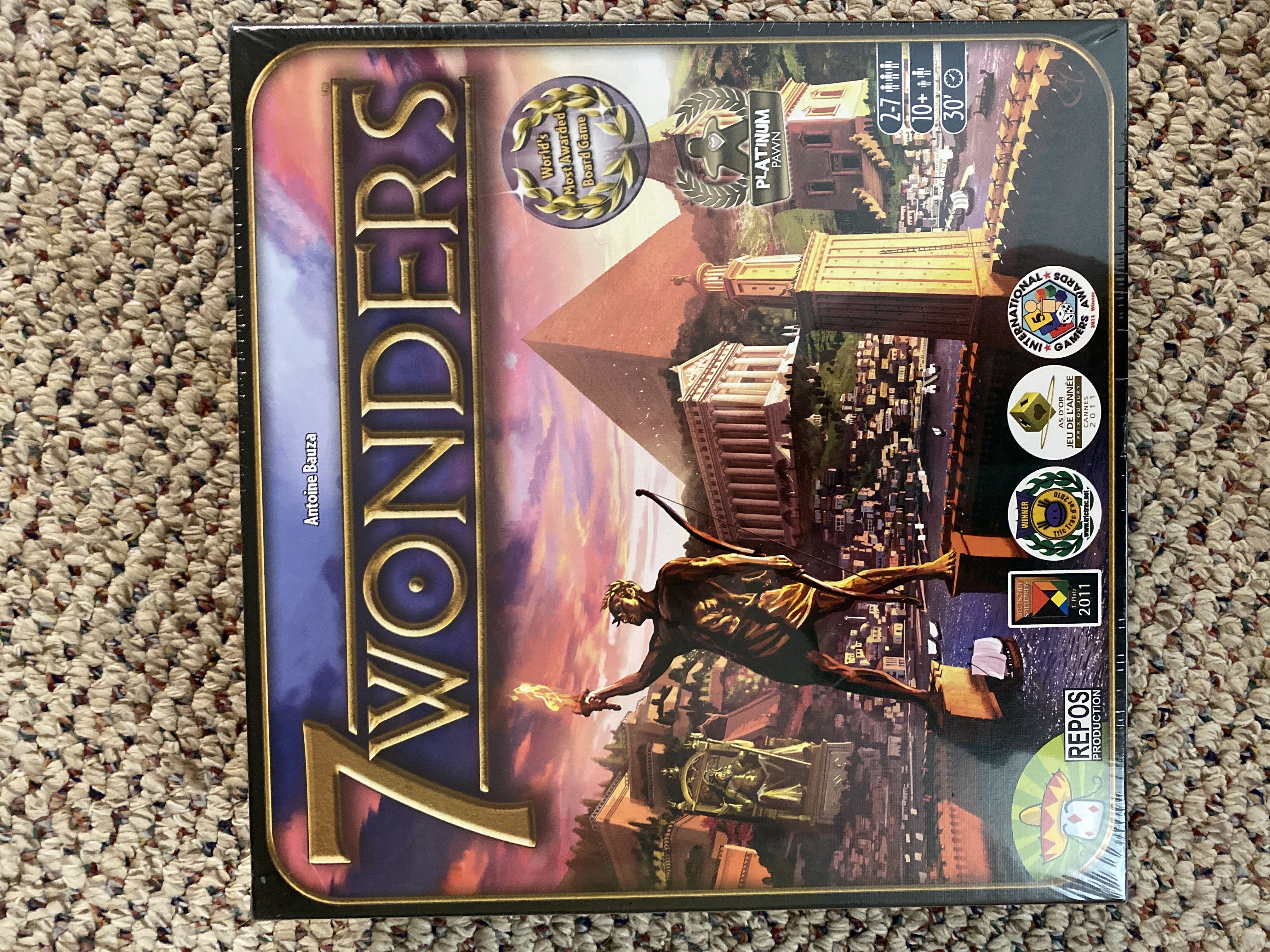 7 Wonders  (2-7) board game collectible [Barcode 5425016920558] - Main Image 3