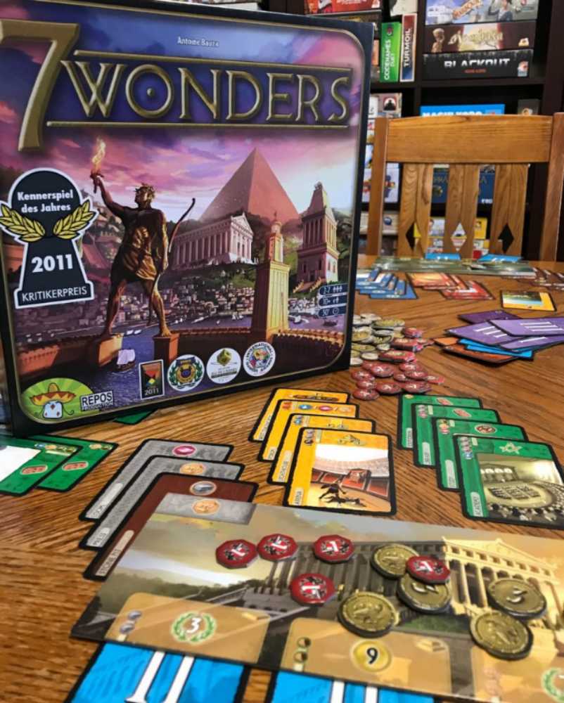 7 Wonders  (2-7) board game collectible [Barcode 5425016920558] - Main Image 4