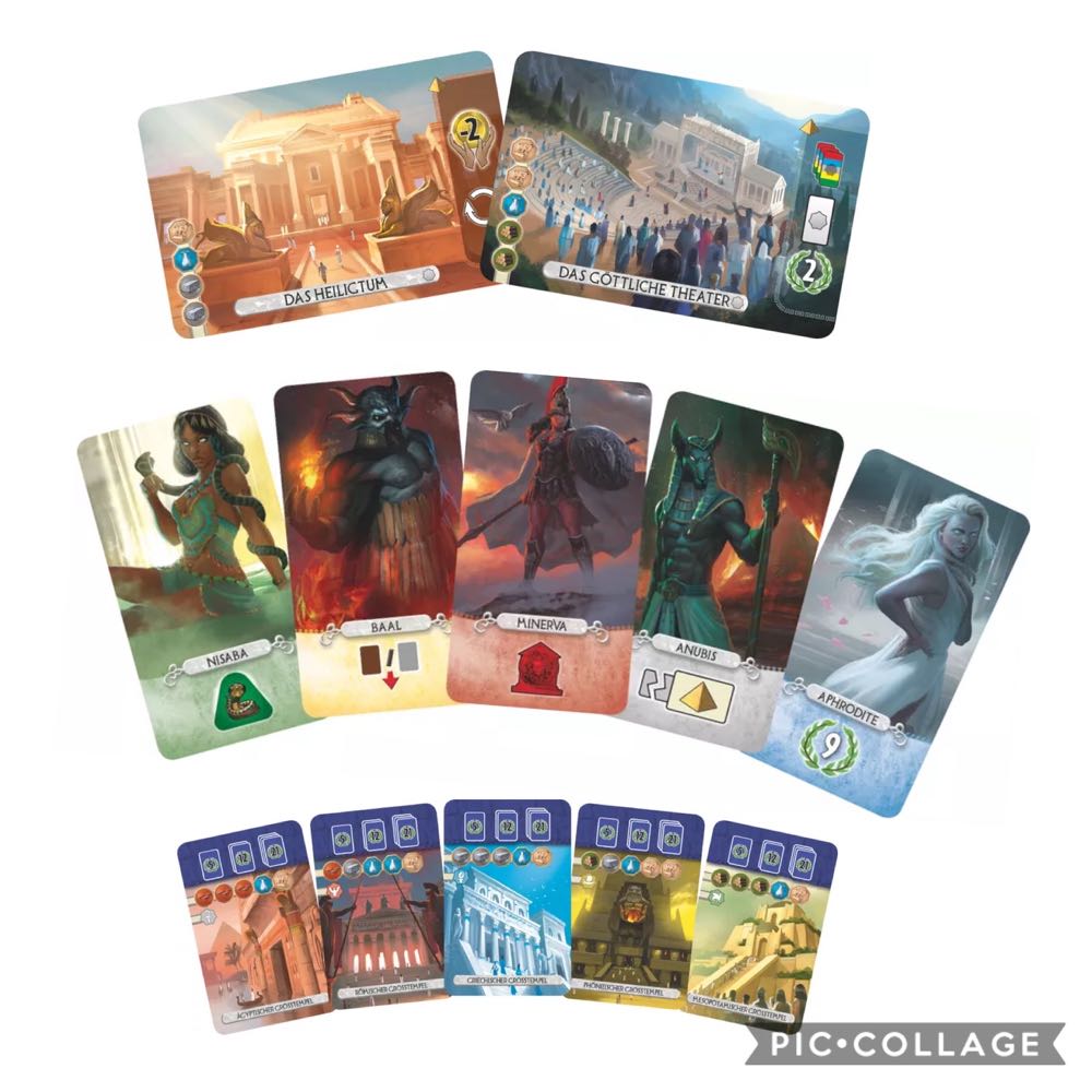 7 Wonders Duel: Pantheon  (2) board game collectible [Barcode 5425016921005] - Main Image 4