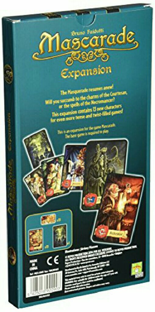 Mascarade: Expansion  (2-13) board game collectible [Barcode 5425016922903] - Main Image 2