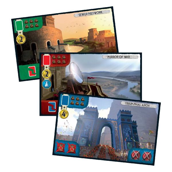 7 Wonders: Babel Expansion Box  (2-7) board game collectible [Barcode 5425016923115] - Main Image 2
