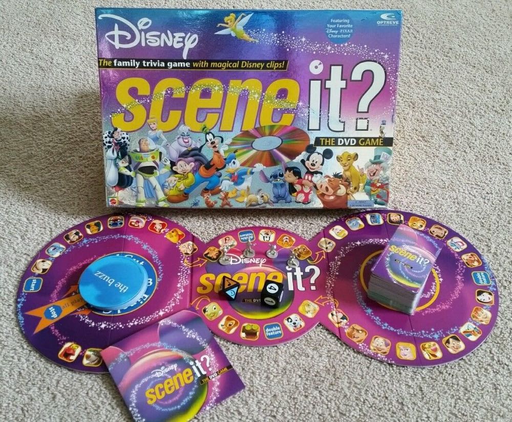 Scene It? Disney  (2+) board game collectible [Barcode 027084148190] - Main Image 3