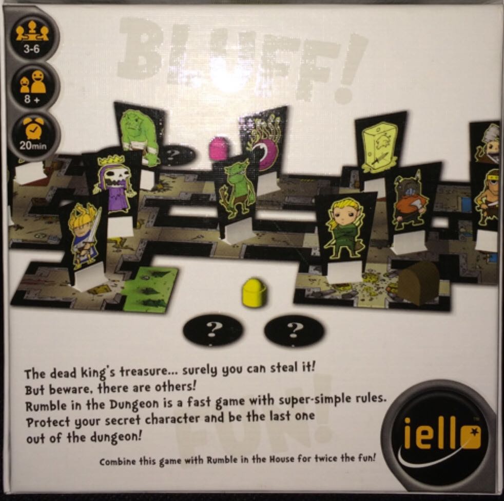 Rumble in the Dungeon  (3-6) board game collectible [Barcode 5425029880078] - Main Image 2
