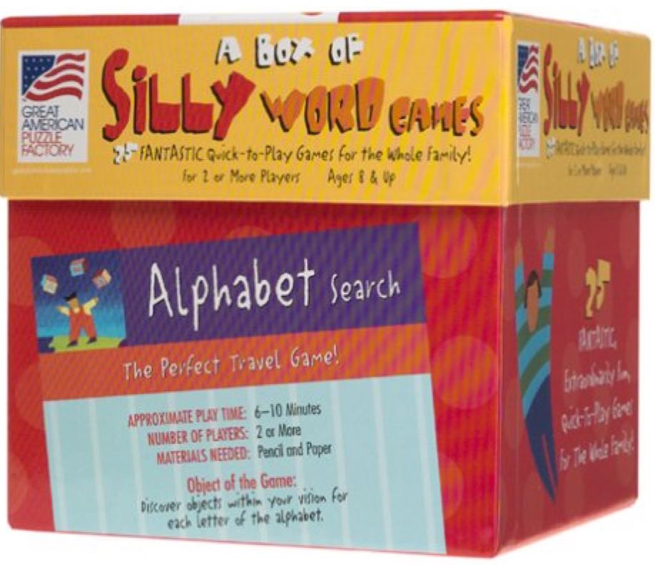 A Box of Silly Word Games  board game collectible [Barcode 010563070044] - Main Image 1