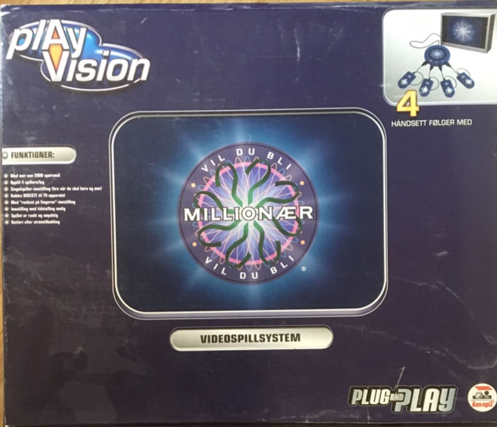 Vil Du Bli Millionær  (1-4) board game collectible [Barcode 5743211750023] - Main Image 1