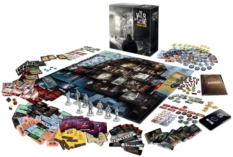 This War Of Mine: The Board Game  (1 to 6) board game collectible [Barcode 5902259204008] - Main Image 3
