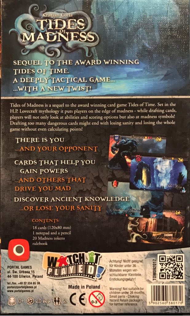 Tides of Madness  (2) board game collectible [Barcode 5902560380170] - Main Image 2