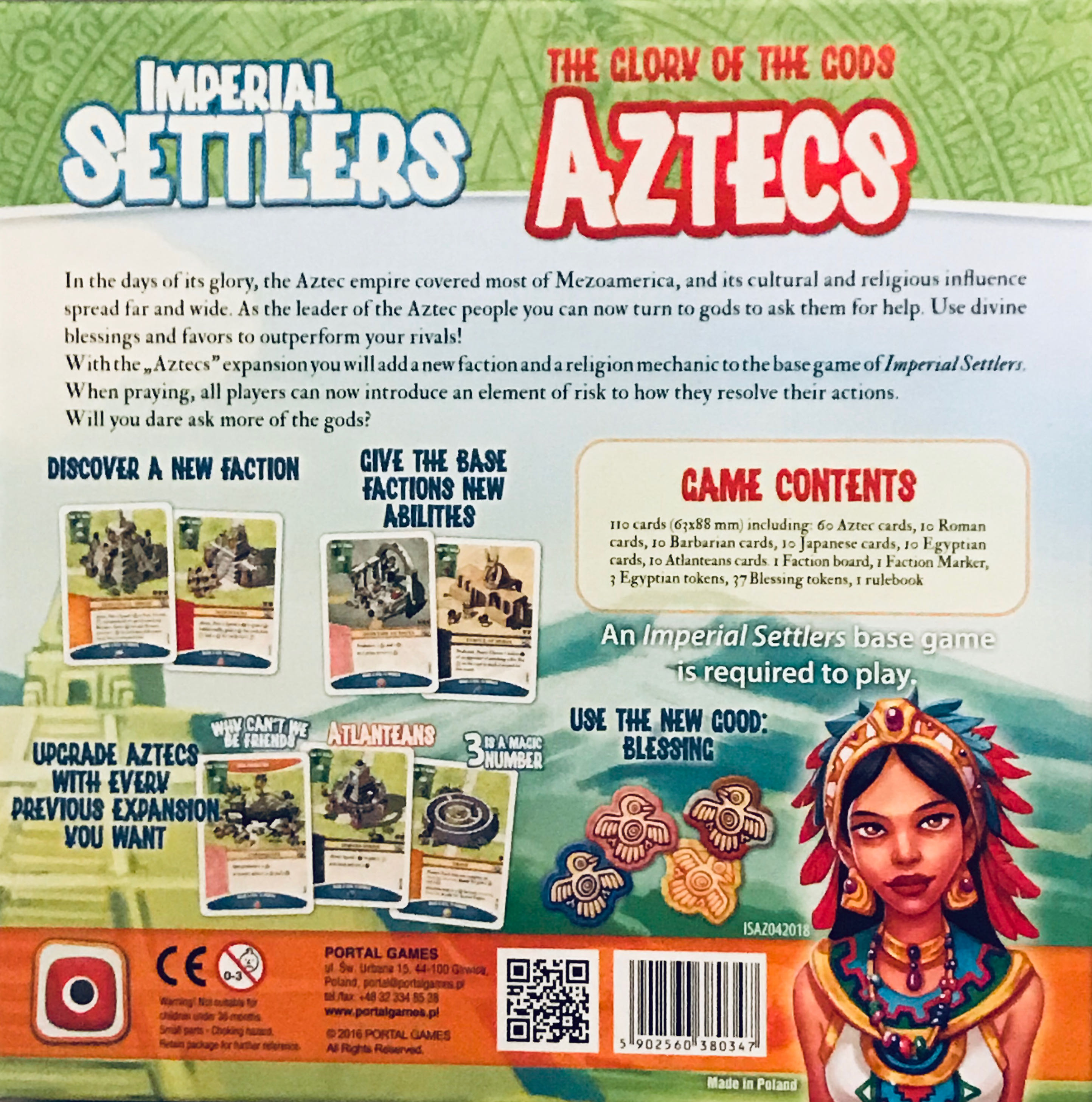 Imperial Settlers: Aztecs Expansion  (1-4) board game collectible [Barcode 5902560380347] - Main Image 4