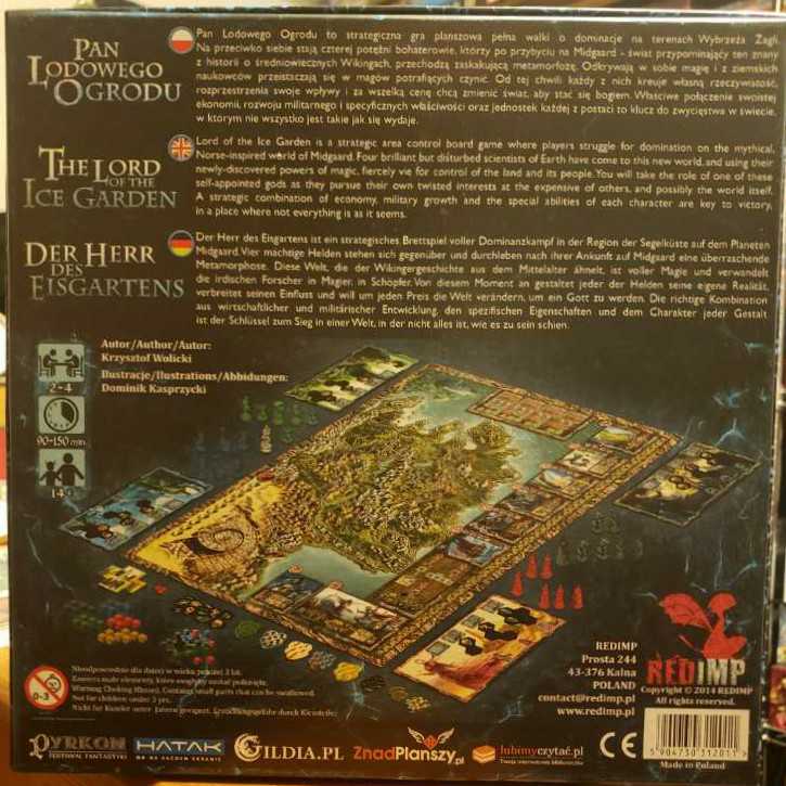 The Lord of the Ice Garden  board game collectible [Barcode 5904730312011] - Main Image 2