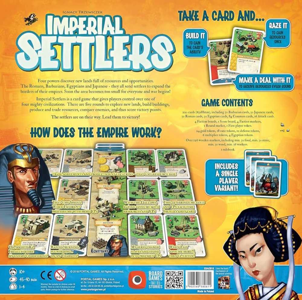 Imperial Settlers  (1-4) board game collectible [Barcode 5908310266565] - Main Image 3