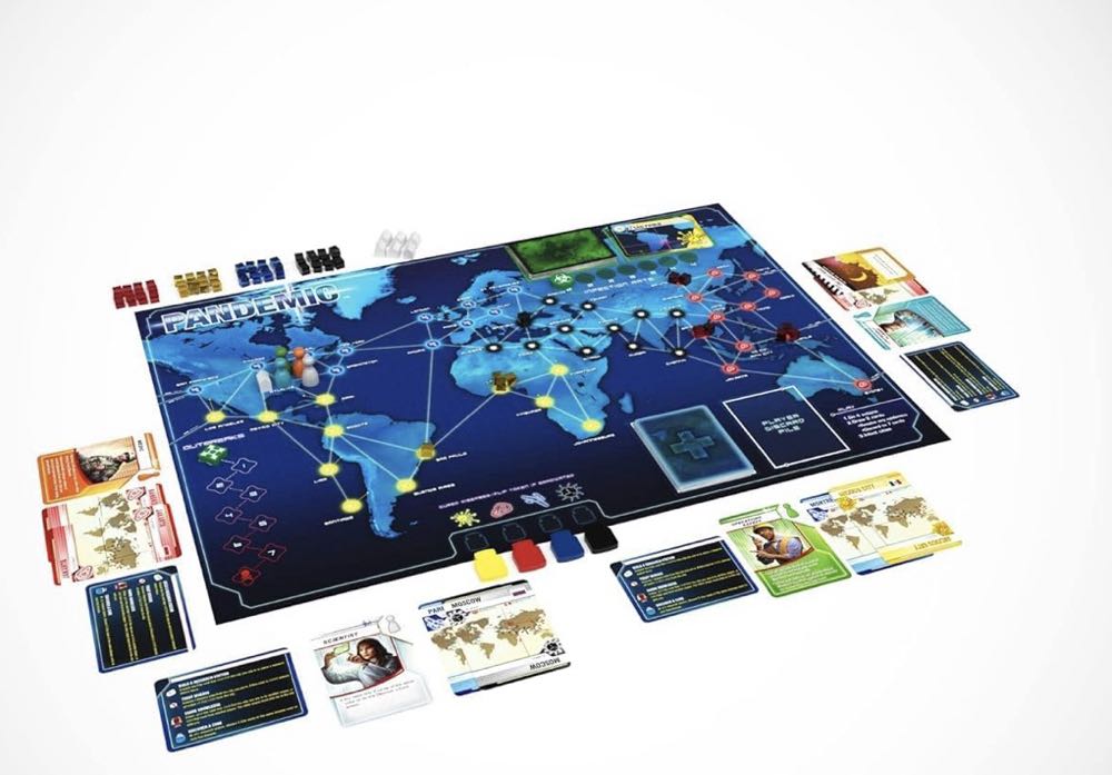 Pandemic  (2-4) board game collectible [Barcode 5999556751687] - Main Image 3
