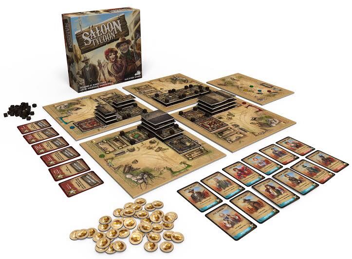 Saloon Tycoon  (2-4) board game collectible [Barcode 602003999413] - Main Image 2