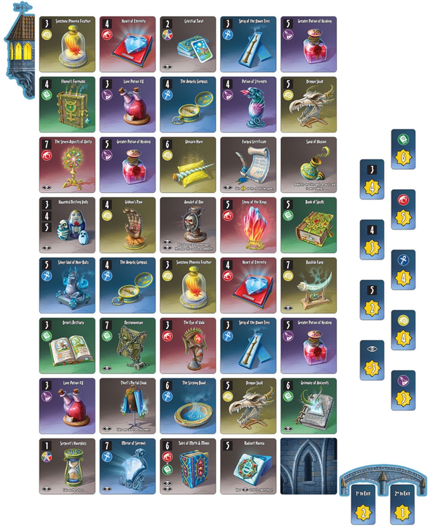 10 Minute Heist: The Wizard’s Tower  (2-5) board game collectible [Barcode 602573043622] - Main Image 2