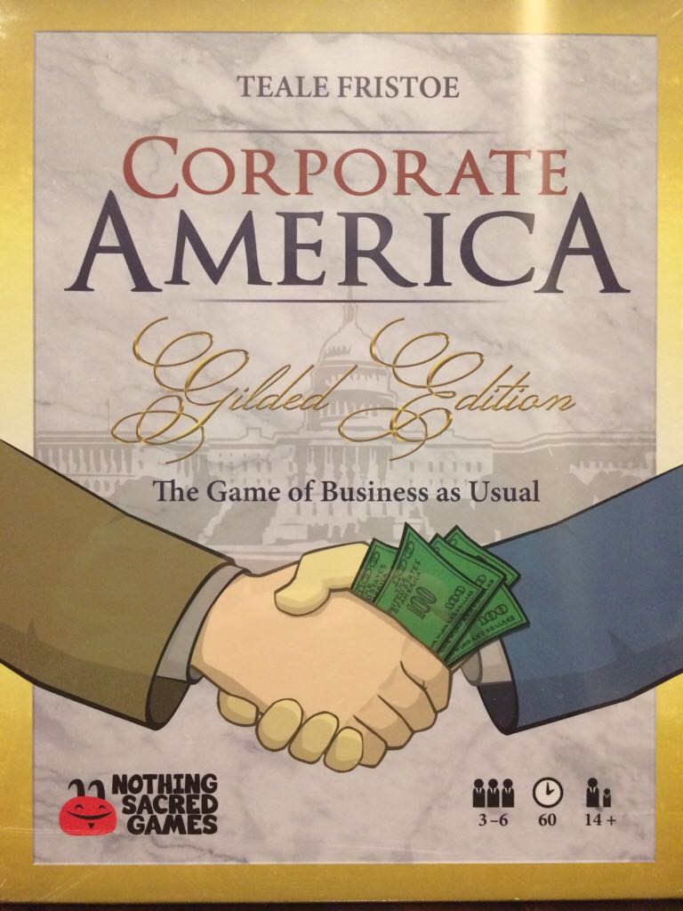Corporate America- Gilded Edition   (3-6) board game collectible [Barcode 602573417126] - Main Image 1
