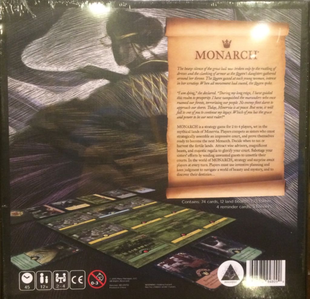 Monarch  (2-4) board game collectible [Barcode 608938948090] - Main Image 2